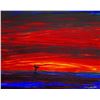 Image 2 : Wyland- Original Painting on Canvas "Sunrise"