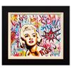 Nastya Rovenskaya- Original Oil on Canvas "Sexy Marilyn Monroe"