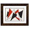 Image 1 : Alexander Calder- Lithograph "DLM141 - Triangles rouges"