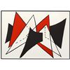 Image 2 : Alexander Calder- Lithograph "DLM141 - Triangles rouges"