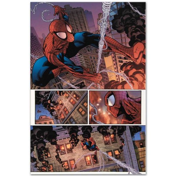 Marvel Comics "The Amazing Spider-Man #596" Numbered Limited Edition Giclee on Canvas by Paulo Sique