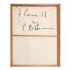 Image 2 : Paul Blaine Henrie (1932-1999), "7 Come 11" Hand Signed Original Painting on Canvas (48"x30") with L