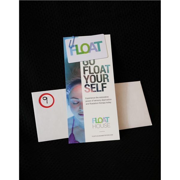 Single Float at the Float House
