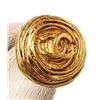 Image 3 : Chanel Gold CC Disc Earrings