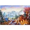 Image 1 : Ice Age by Thomas Kinkade