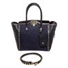 Image 1 : Valentino Purple Leather Mini Rockstud Shoulder Bag