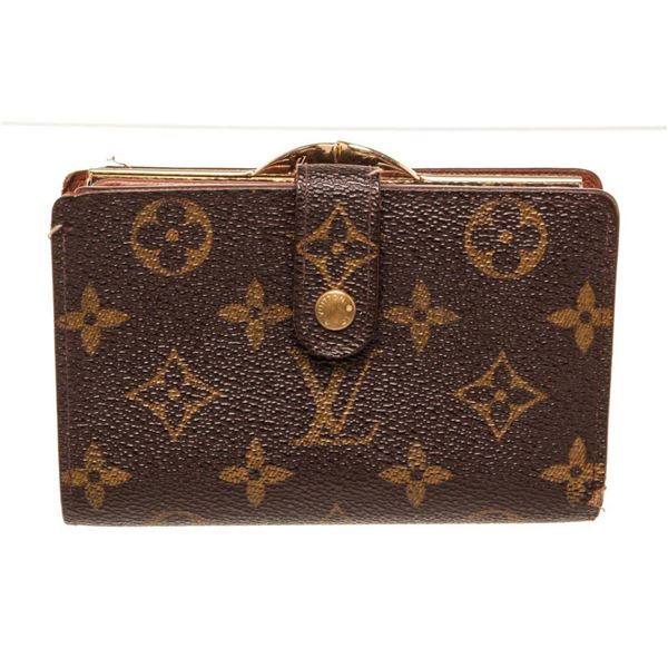 Louis Vuitton Brown French Wallet