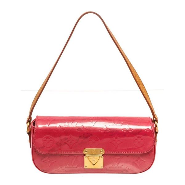 Louis Vuitton Red Monogram Malibu Street Shoulder Bag