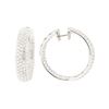 Image 2 : 8.00 ctw Diamond Earrings - 18KT White Gold