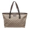 Image 1 : Gucci Brown Canvas GG Supreme Tote Bag