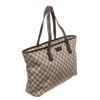 Image 2 : Gucci Brown Canvas GG Supreme Tote Bag