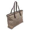 Image 3 : Gucci Brown Canvas GG Supreme Tote Bag