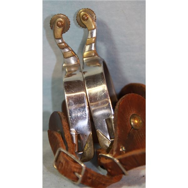 Éperons Western Bob Blackwood BB Stock – Fabriqués Aux USA, Occasion