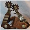 Image 1 : Crockett silver mtd spurs