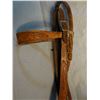Image 8 : Victor Ario marked rifle scabbard and headstall w/Crockett silver mtd bit