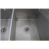 Image 4 : S/S 4' 3 Comp Dish Sink