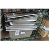 Image 1 : 6-Full Size by 2" & 6" Insert Pans - 6 X $
