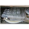 Image 2 : Shelf Lot of Utensils & Serving Trays