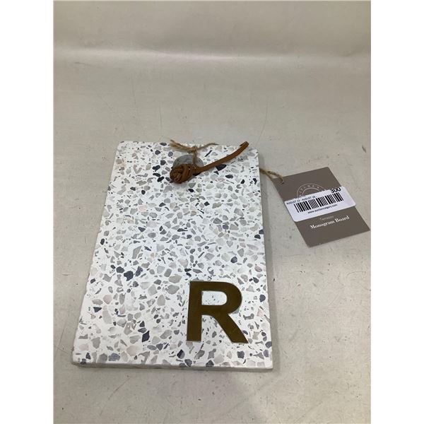 Terrazzo Monogram Board