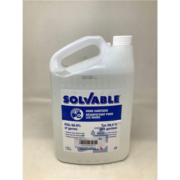 Solvable Hand Sanitizer 3.78L