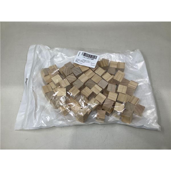 100 Piece Wooden Squares
