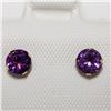 Image 1 : $120 10K Amethyst(0.5ct) Earrings