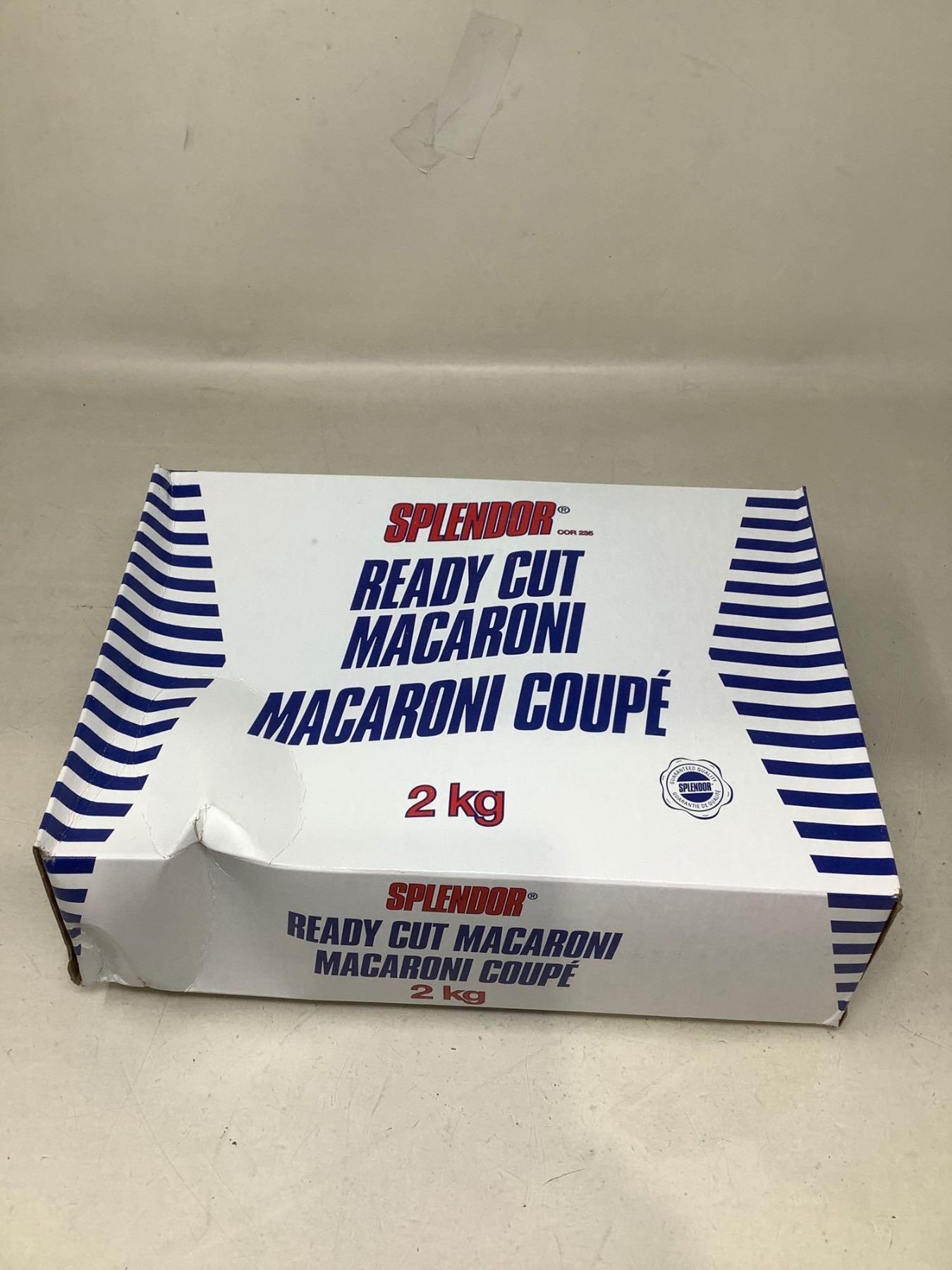 Splendor Ready Cut Macaroni Noodles 2 Kg