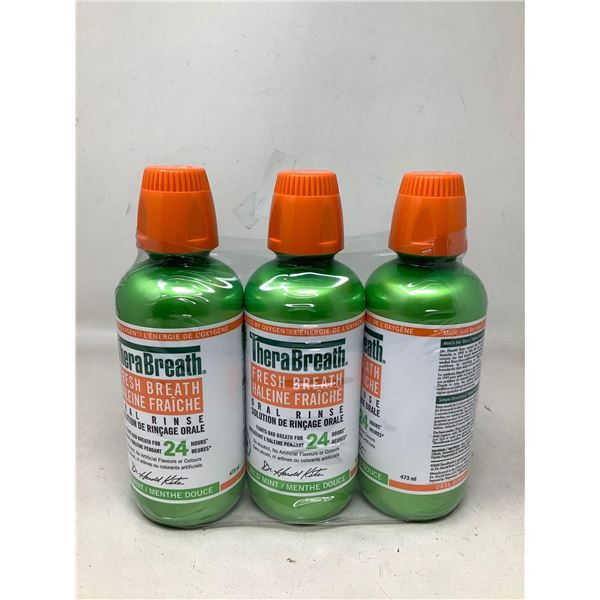Tera Breath Oral Rinse 473ml X3