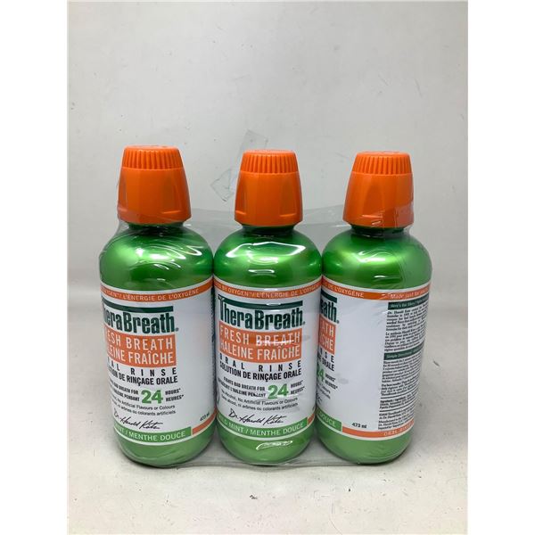 Tera Breath Oral Rinse 473ml X3