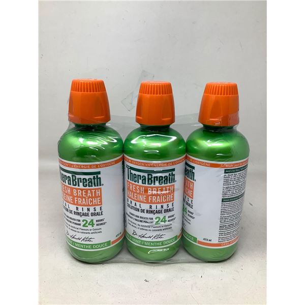 Tera Breath Oral Rinse 473ml x3