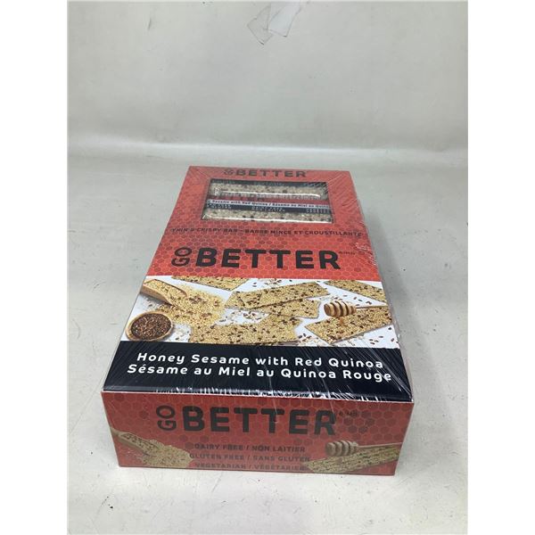 Go Better Honey Sesame With Red Quinoa Snack Bars