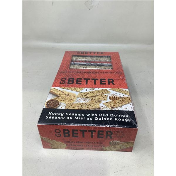 Go Better Honey Sesame With Red Quinoa Snack Bars