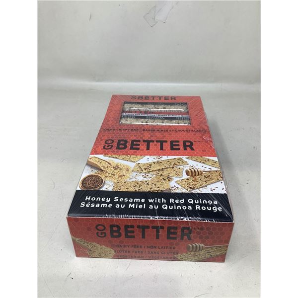 Go Better Honey Sesame With Red Quinoa Snack Bars