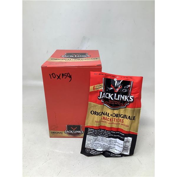 Jack Links Original Snack Sticks 10X150g