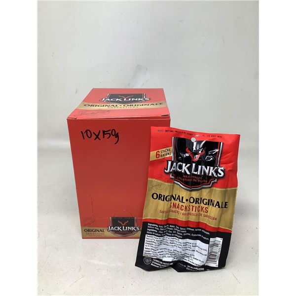 Jack Links Original Snack Sticks 10X150g