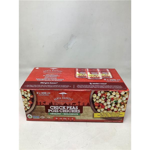 Dunya Harvest Organic Chickpeas,  8X398ml
