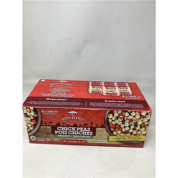 Dunya Harvest Organic Chickpeas, 8X398ml