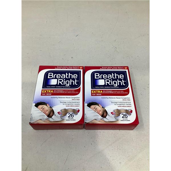 Breathe Right Extra Nasal Strips 2X26 Count