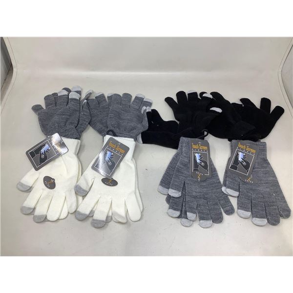 Touch Screen Gloves 8X2 Pk