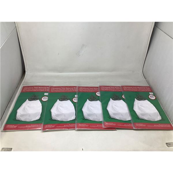 Christmas Tree Removal Bag 144" Circumference X 85" High X5