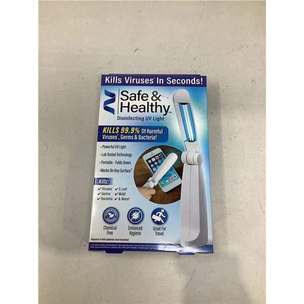 Safe & Healthy Disinfecting UV Light
