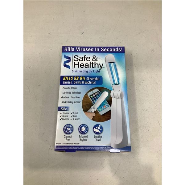 Safe & Healthy Disinfecting UV Light