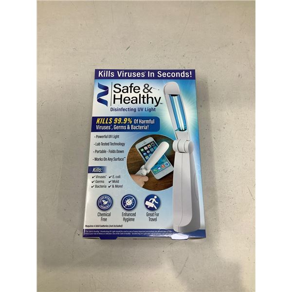 Safe & Healthy Disinfecting UV Light