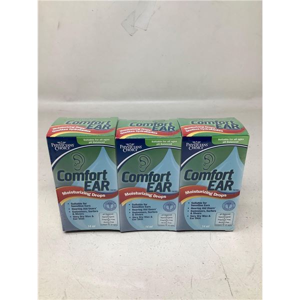 Physicians Choice Comfort Ear Moisturizing Drops 3X14ml