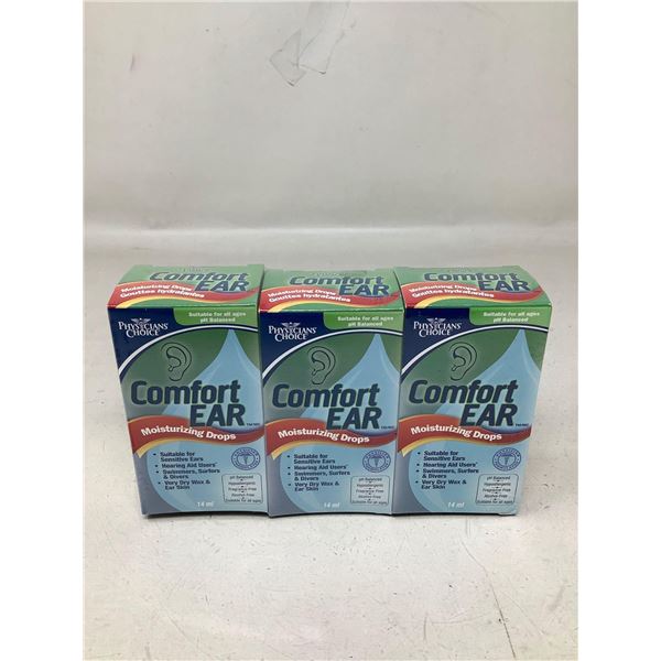 Physicians Choice Comfort Ear Moisturizing Drops 3X14ml