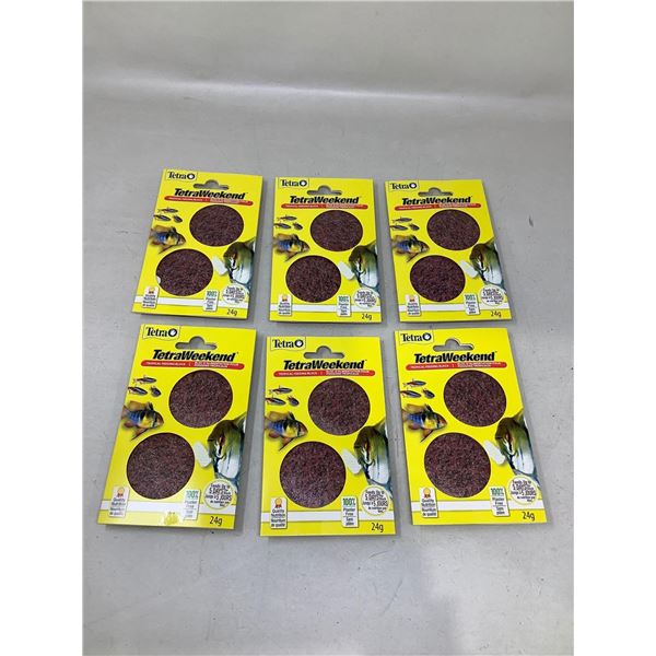 Tetra Weekend Tropical Fish Flake Feeding Block 6X24g