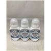 Image 1 : Crystal Mineral Roll On Unscented Deodorant 3X60ml