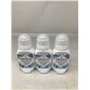 Image 1 : Crystal Mineral Roll On Unscented Deodorant 3X60ml