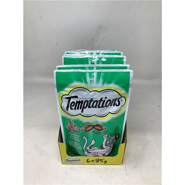 Temptations Seafood Medley Flavor Cat Treats 6X85g