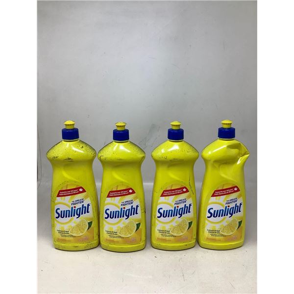 Sunlight, Lemon Fresh Dishwashing Liquid 4X800ml